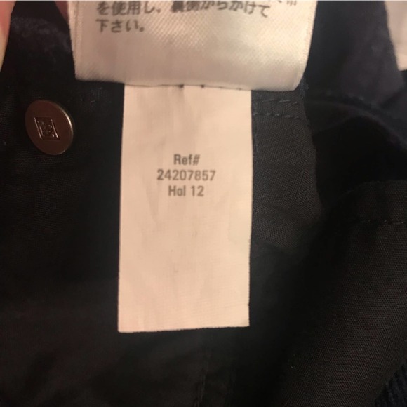 Eddie Bauer Slightly Curvy Slightly Flared Navy Corduroy Pants Size 2 - Picture 7 of 12